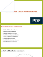 Fundamental Cloud Architectures