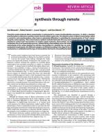 Stereoselective Synthesis Through Remote Functionalization: Review Article