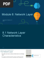 Module 8: Network Layer: Introduction To Networks v7.0 (ITN)