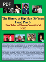 The History of Hip Hop (50 Years Later) Part 6: New Talent and Diverse Content (2006-2012)