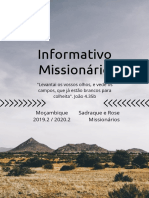 Informativo Missionarios Anual