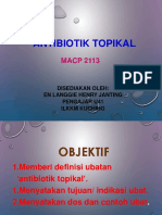 Antibiotik Topikal: MACP 2113