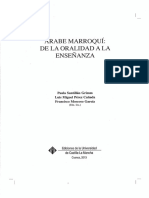 La Ensenanza Del Arabe Moderno Normativo