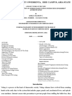 Design and Implementation of Andriod Based Voting System Using Fingerprint Authentication