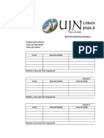 Formato de Control de Asistencia Práctica Profesional