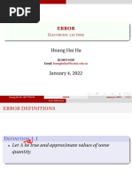 Error: Hoang Hai Ha