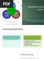 Module 2 BioGeoChemical Cycles