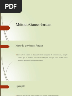 Metodo de Gauss Jordan 2