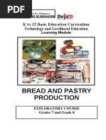 Bread and Pastry Learning Module