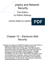 Cryptography and Network Security: Third Edition by William Stallings Lecture Slides by Lawrie Brown