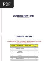 Pert-Cpm Aplicaciones