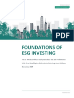 Foundations of Esg Investing: Part 1: How ESG Affects Equity Valuation, Risk and Performance