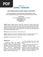 Template Jurnal