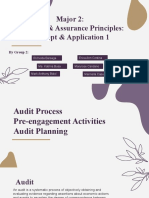 Major 2: Auditing & Assurance Principles: Concept & Application 1