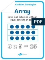 NZ N 245 Multiplication Strategy Display Posters Ver 1