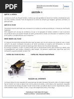 Leccion 1 Piano