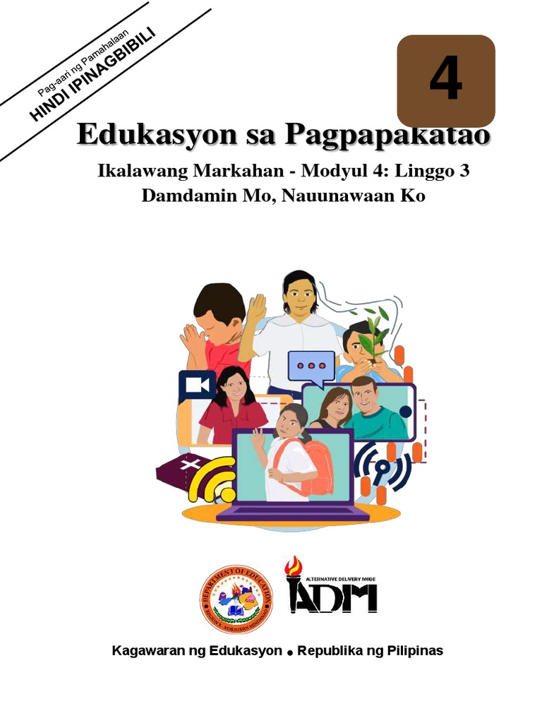 Esp4 - q2 - Mod4 - Damdamin Mo Nauunawaaan Ko | PDF