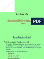 Lecture 2a: Determination of The Concentration and The Acid Dissociation Constants of An Unknown Amino Acid (Part II)