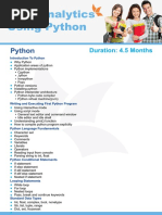 Data Analytics Using Python