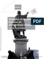 Simbolos en La Ciudad - Lecturas de Antropologia Urbana - Cruces Villalobos, F