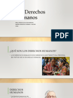 Presentación DERECHOS HUMANOS