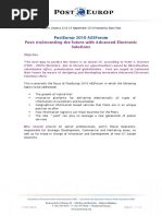 0 - PostEurop - 2010 - AESForum - Agenda