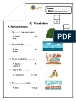 Connect Plus - Mid Year - Model Exams - Grade 1