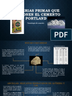 Materias Primas Del Cemento Portland