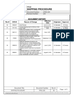 PRO-205-05 Shipping Procedure