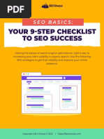 Seo Sherpa Seo Basics Checklist