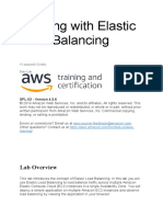 Working With Elastic Load Balancing