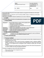 QP-004 Management Review Process