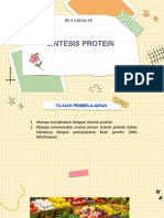 Materi Sintesis Protein