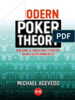 Dokumen - Pub Modern Poker Theory Building An Unbeatable Strategy Based On Gto Principles 1909457892 9781909457898