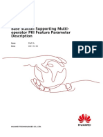 Base Station Supporting Multi-Operator PKI (SRAN18.1 - Draft A)