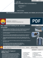 AAR-406 Advanced Construction & Materials: Assignment - 3