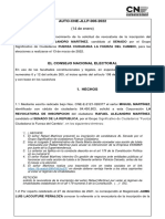 Admiten Demanda de Nulidad Electoral de Alexander Zabaleta Como Contralor de Santa Marta 2020 - 2021