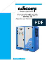 Screw Compressors: Models: VE