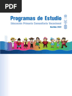 Planes y Programas PRIMARIA