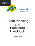 Event Planning and Procedure Handbook