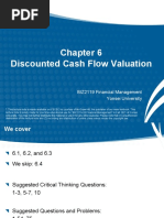 Ch06 Discounted Cash Flow Valuation