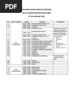 Susunan Acara Annual Meeting 27-28 Jan 2022