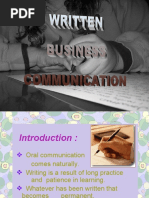 Written Communication