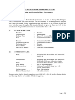 Annexure To Tender No - Dps/Mrpu/1/3/1542 Technical Specification For Heavy Duty Dampers