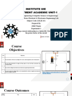 Institute Uie Department Academic Unit-1: Discover - . Empower