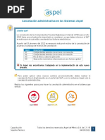 Cancelación para Aspel Sae