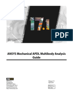 ANSYS Mechanical APDL Multibody Analysis Guide