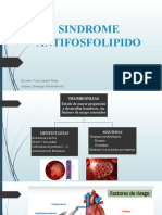 Sindrome Antifosfolipido