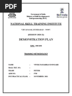 Demonstration Plan Electrician