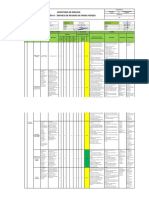 Matriz Regadio Areas Verdes